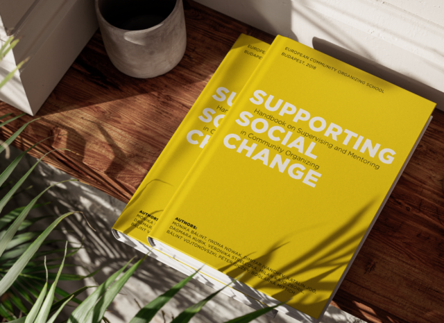 Supporting Social Change Handbook on supervising and mentoring in Community Organizing — ENGLISH