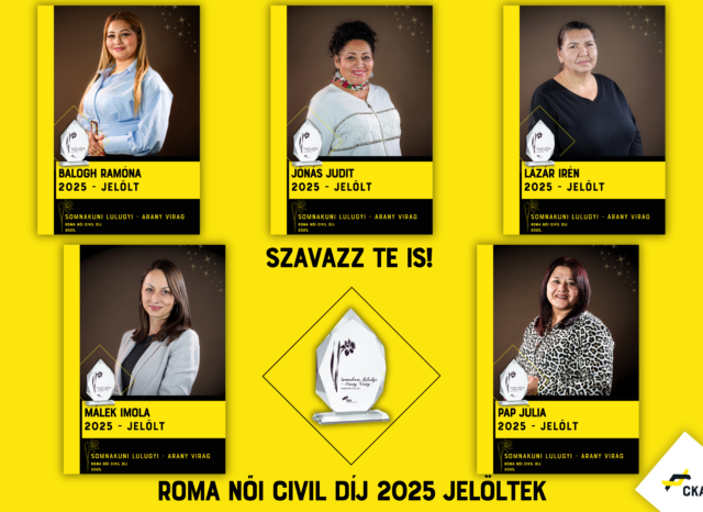 Roma NŐi Civil Díj 2025