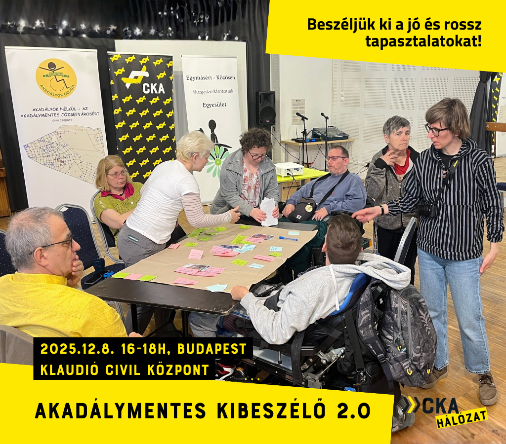 Akadálymentes kibeszélő