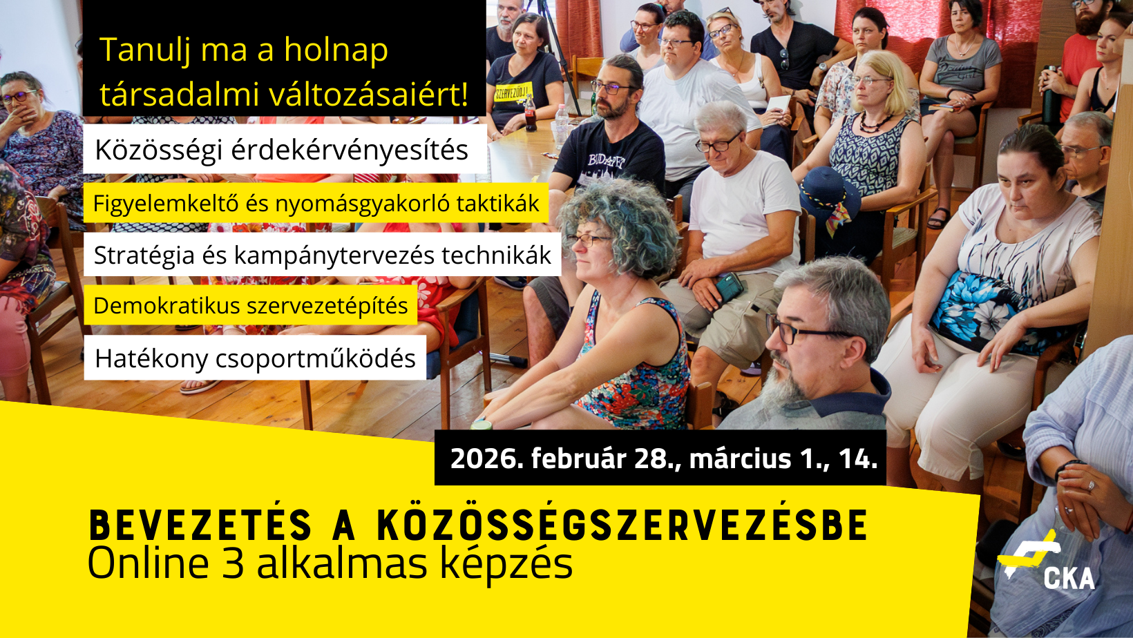 Közösségszervezés képzés